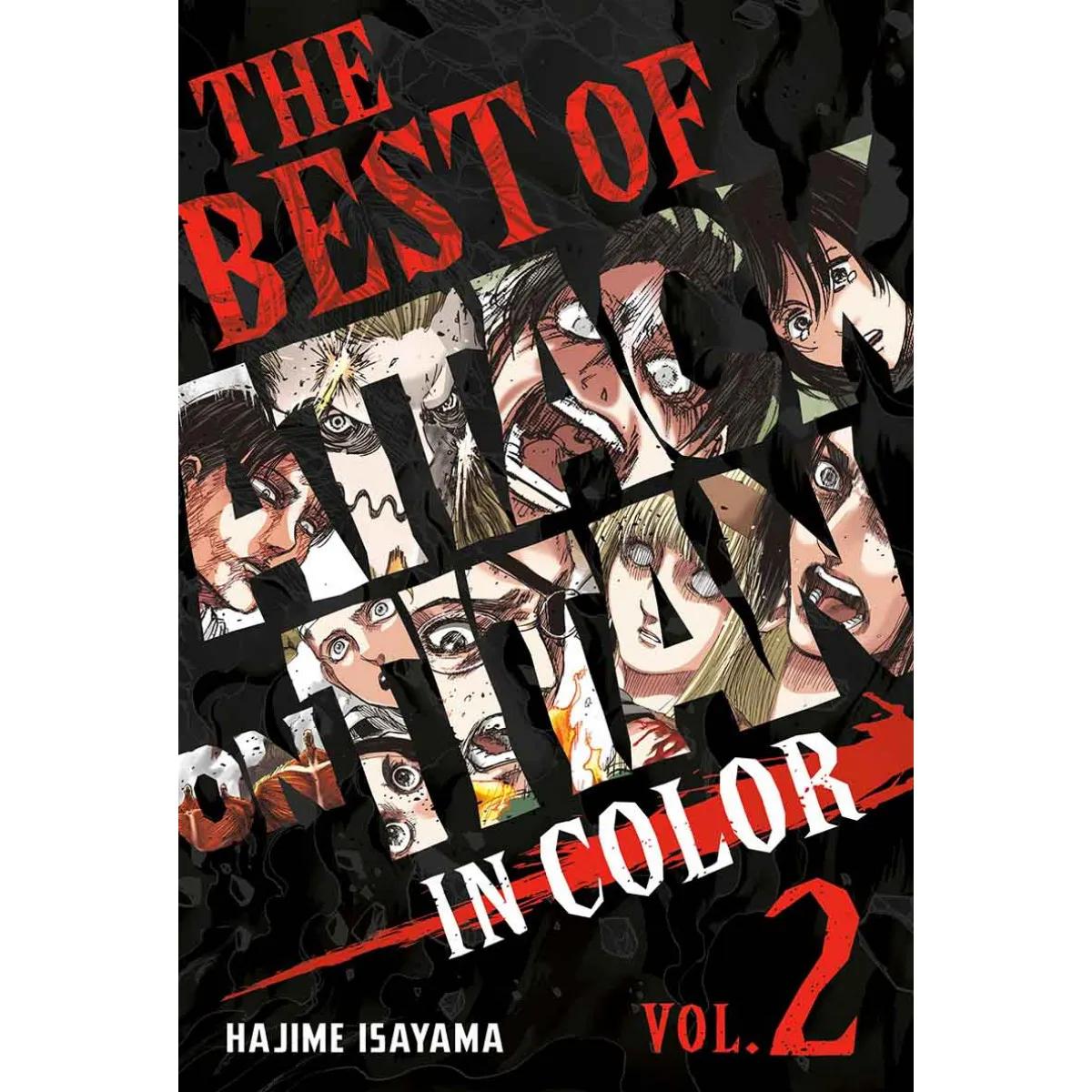 BEST OF ATTACK ON TITAN COLOR HC VOL 02 