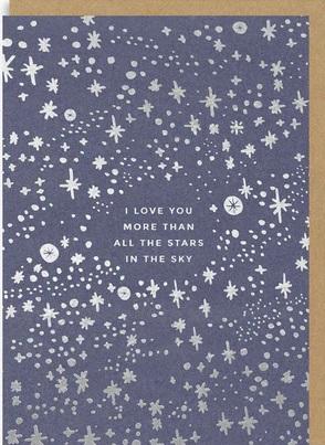 Čestitka STARS IN THE SKY 