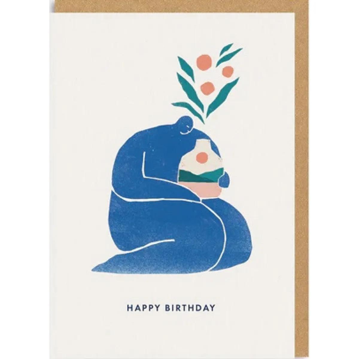 Rođendanska čestitka HAPPY BIRTHDAY FIGURE 