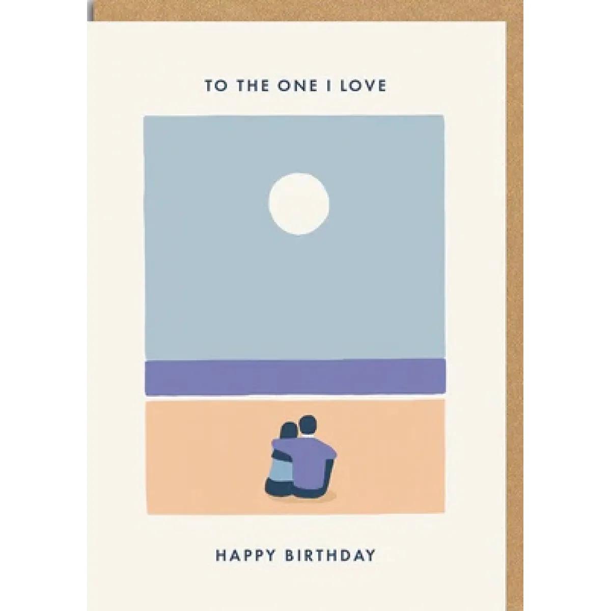 Rođendanska čestitka TO THE ONE I LOVE 