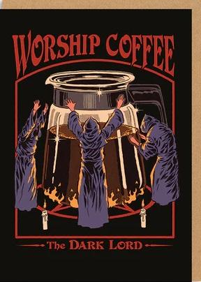 Čestitka WORSHIP COFFEE 