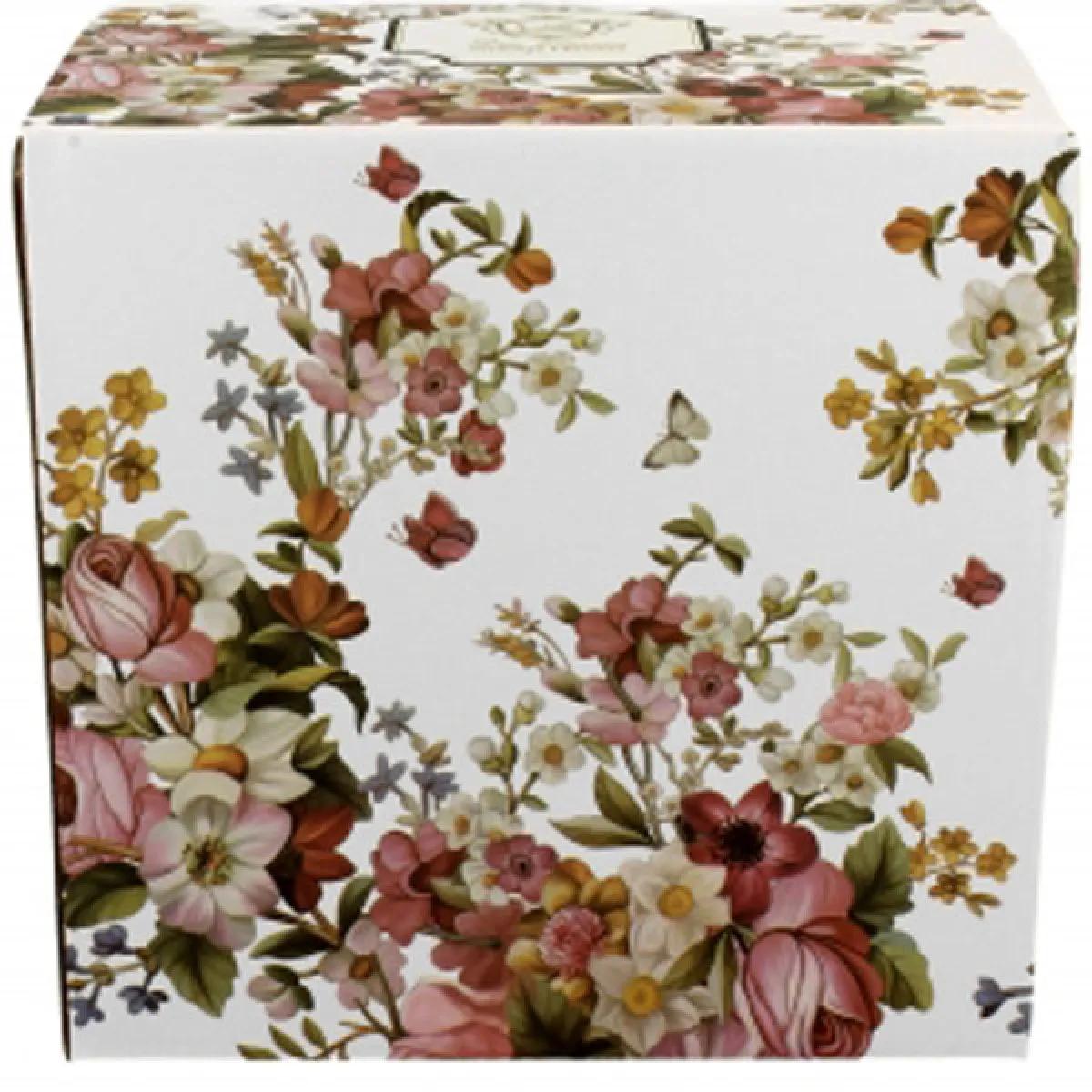 Set za čaj FLOWERS - BELI 