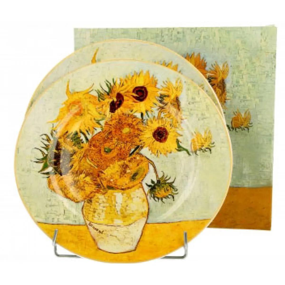 Set dva dezertna tanjira SUNFLOWERS VAN GOGH 