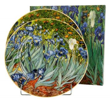 Set dva dezertna tanjira IRISES - VAN GOGH - 19,2cm 