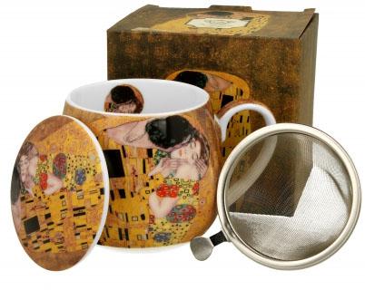 Šolja sa infuzerom THE KISS CLASSIC GUSTAV KLIMT - 430ml 