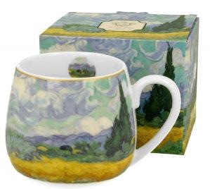 Velika porcelanska šolja WHEAT FIELD VAN GOGH - 430ml 