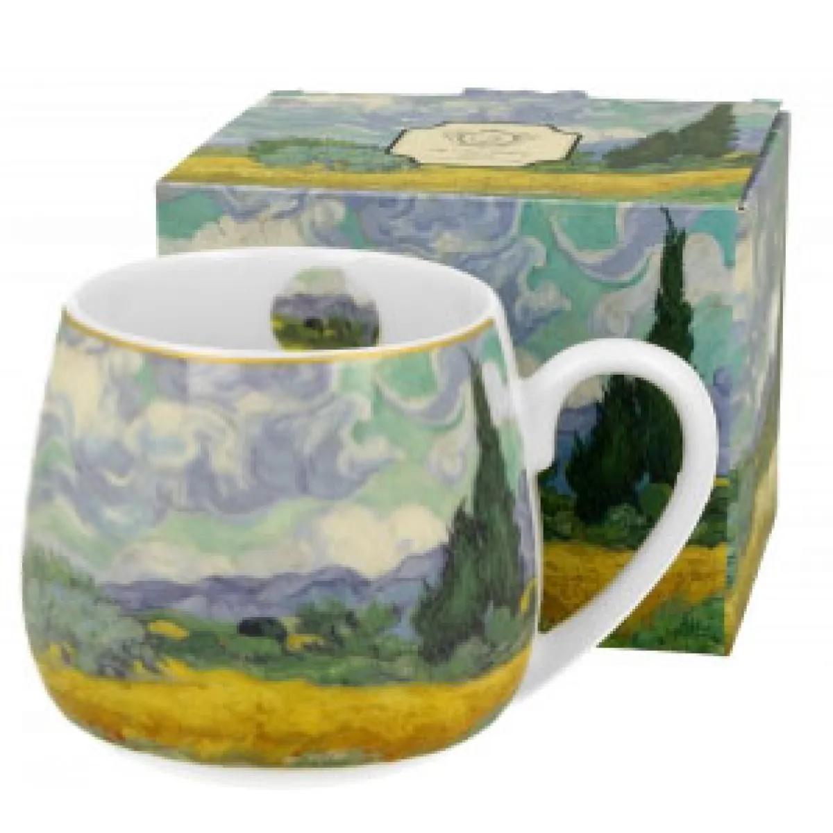 Velika porcelanska šolja WHEAT FIELD VAN GOGH - 430ml 