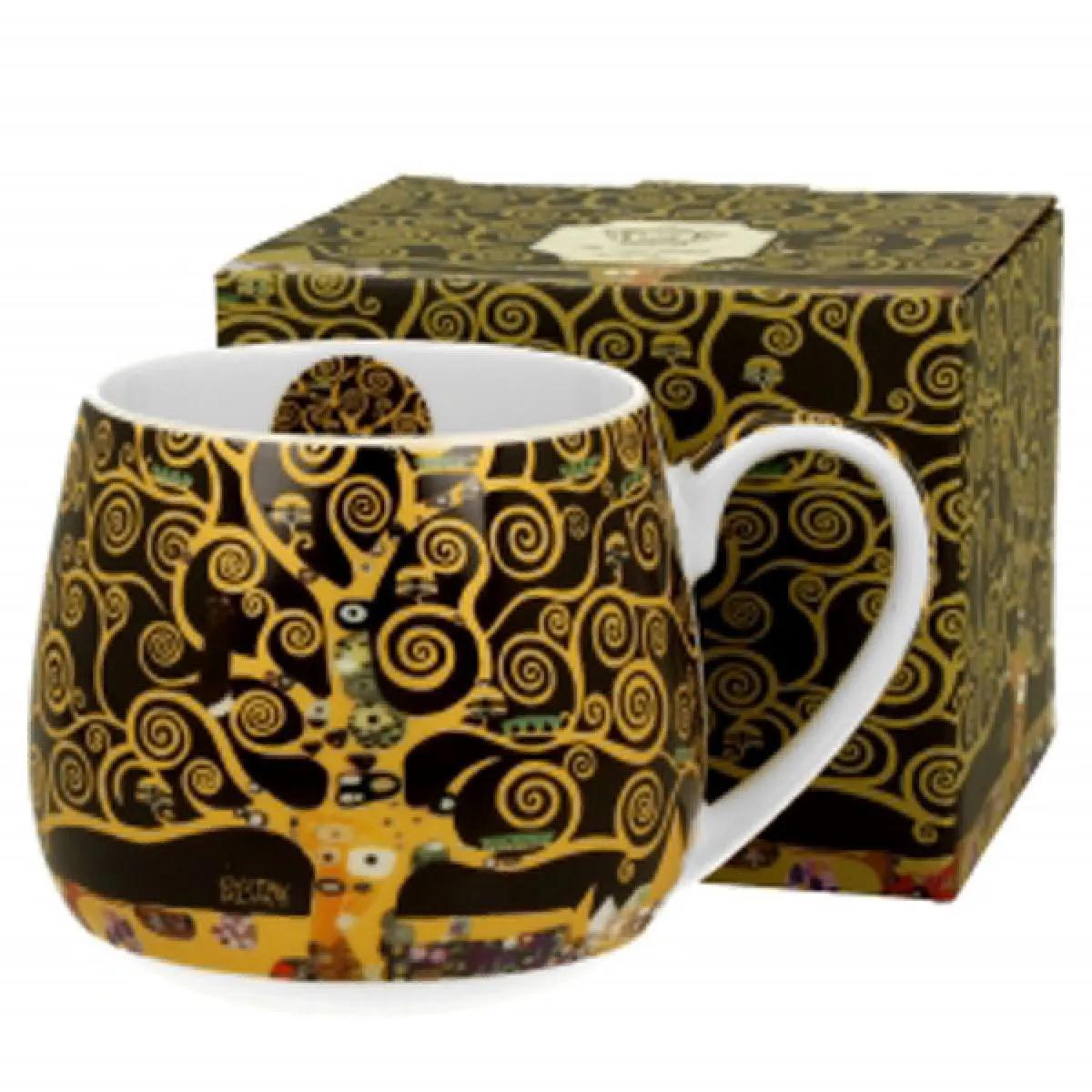 Velika porcelanska šolja GUSTAV KLIMT -430 ml 