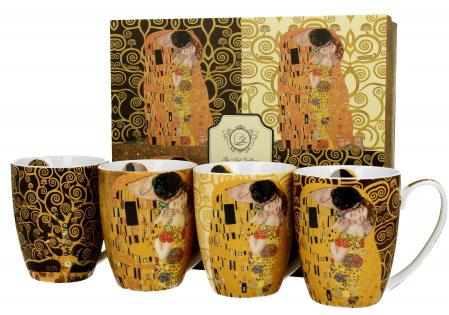 Set četiri velike šolje GUSTAV KLIMT 300ml 
