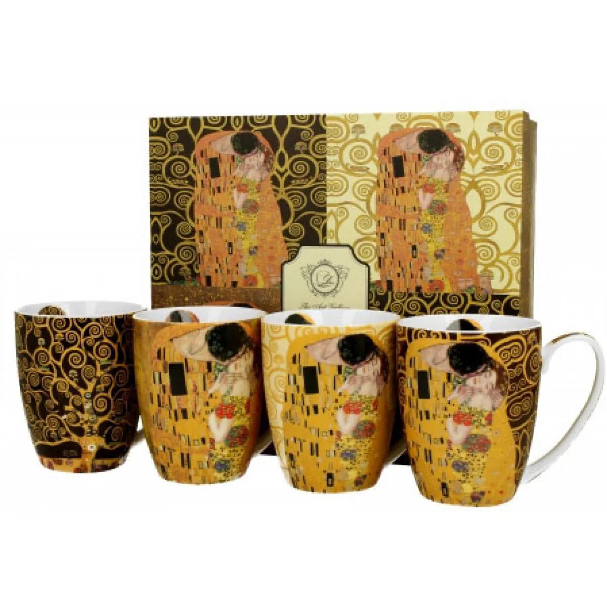 Set četiri velike šolje GUSTAV KLIMT 300ml 