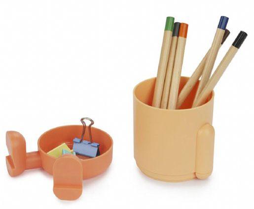Čaša za olovke ORANŽ ČOVEČULJAK 