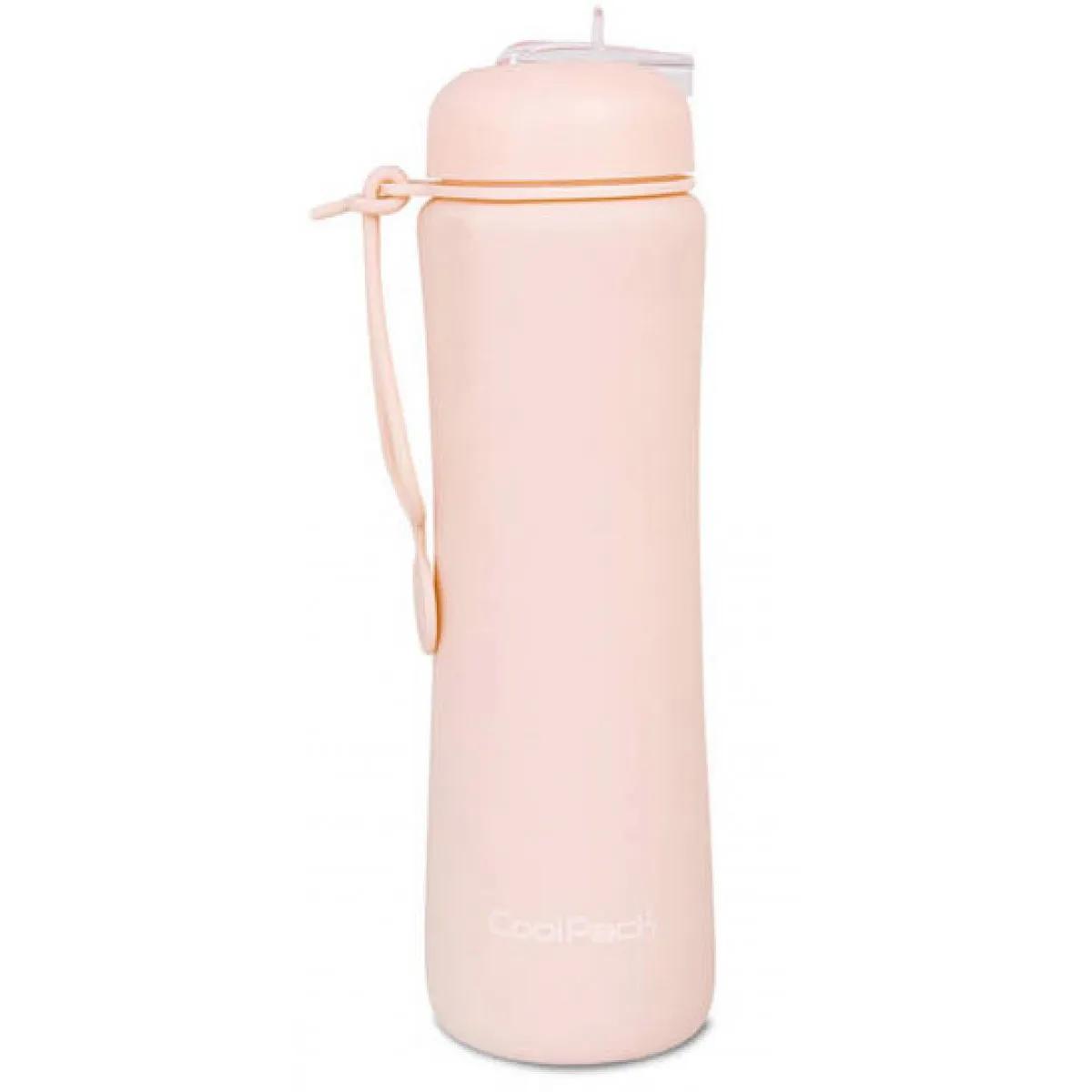 Silikonska flašica za vodu BRESKVA - 600ml 