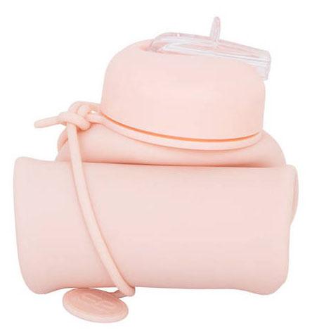 Silikonska flašica za vodu BRESKVA - 600ml 