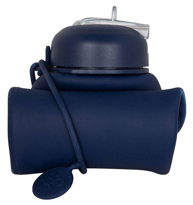 Silikonska flašica za vodu PLAVA 600ml 