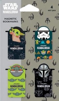 Set četiri magnetna obeleživača stranica STAR WARS 