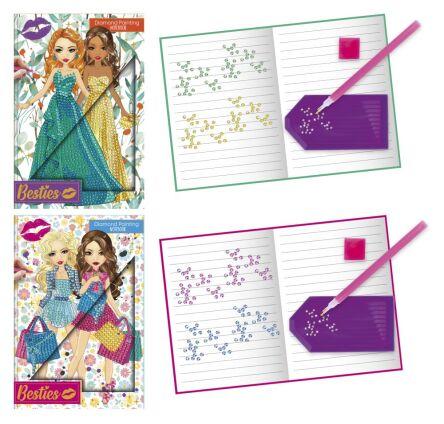 Slikanje cirkonima DIAMOND PAINTING 15x20 cm (dva motiva) 