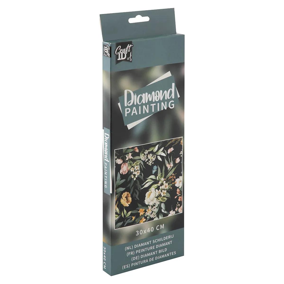 Slikanje cirkonima DIAMOND PAINTING 30x40 cm Cveće 