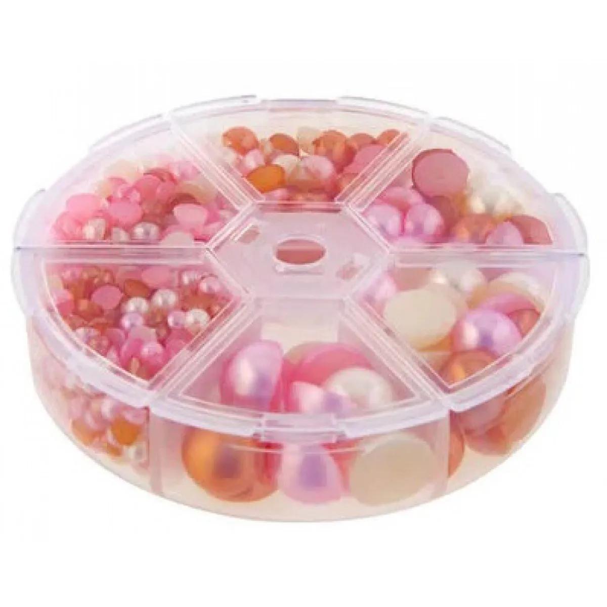 Perlice za ukrašavanje 6 veličina u kutiji - ČETIRI VRSTE 