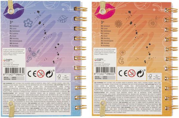 Notes A6 - 60 listova BESTIES / DVE VRSTE 