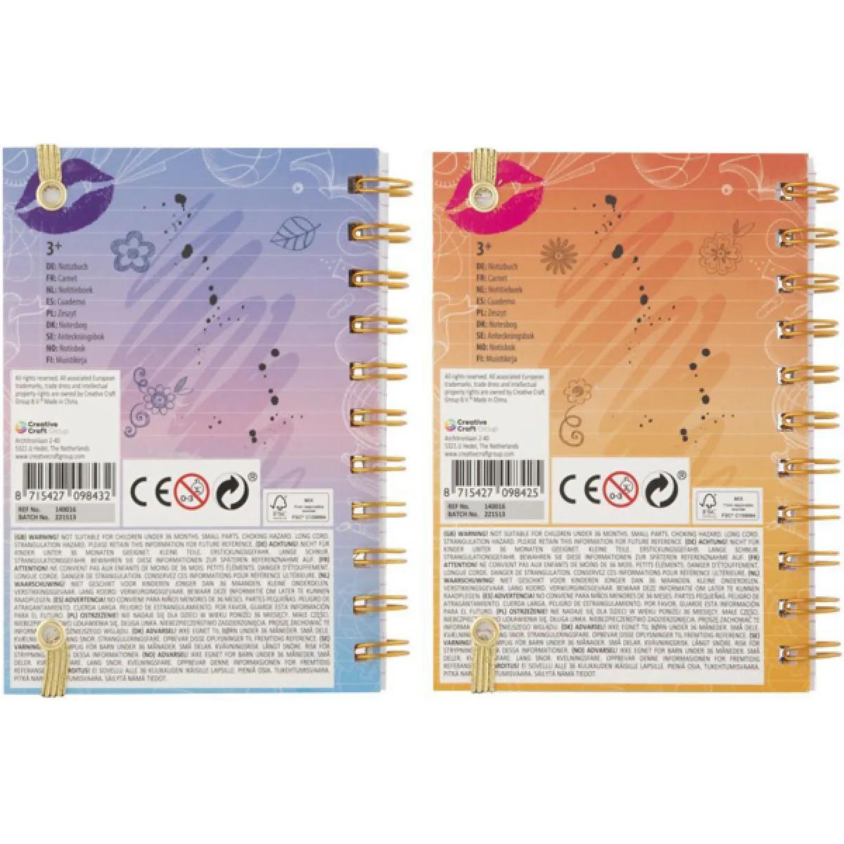 Notes A6 - 60 listova BESTIES / DVE VRSTE 