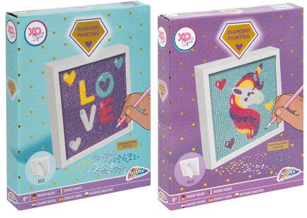 Kreativni set DIAMOND PAINTING LOVE 15x15cm / DVE VRSTE 