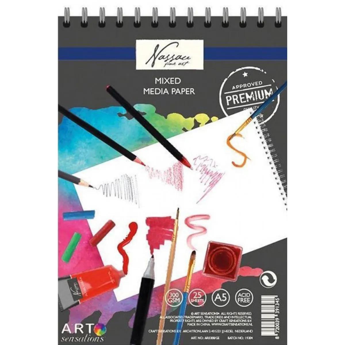 Blok za crtanje 25 listova A5 