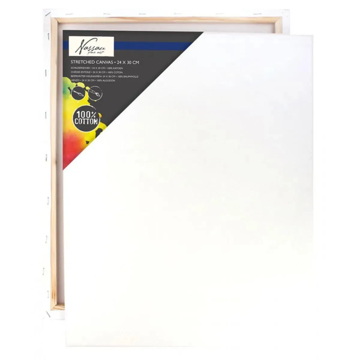 Slikarsko platno 24x30cm - 100% pamuk 