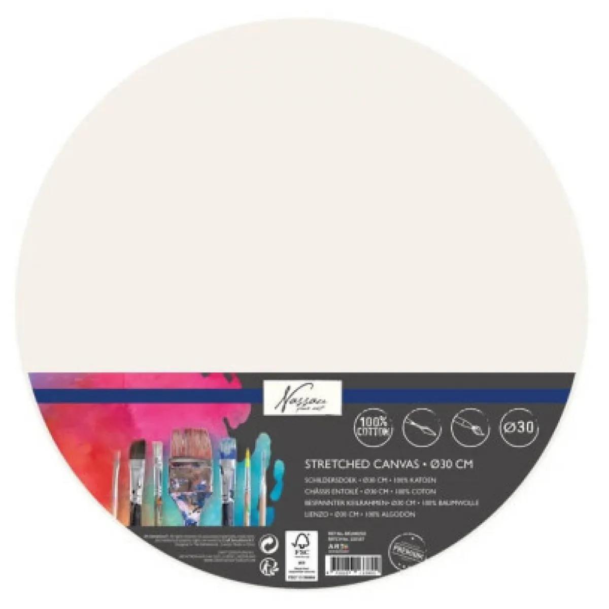 Okruglo slikarsko platno 30cm 