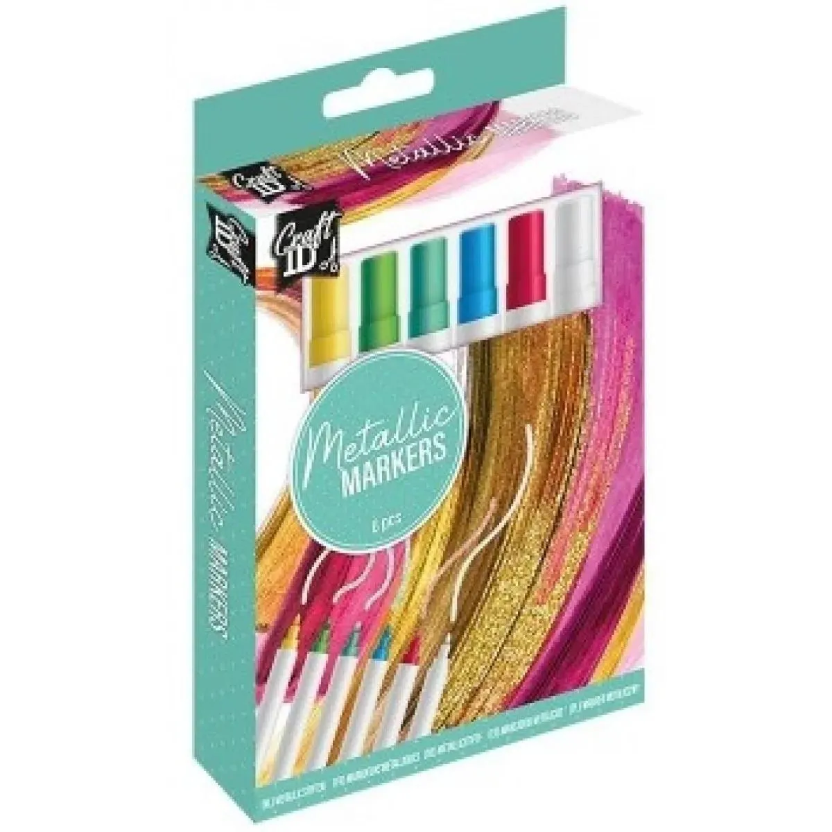 Markeri METALLIC 6 kom 