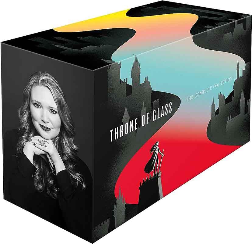 THRONE OF GLASS box set adult PB 