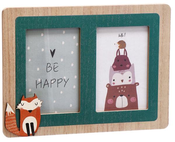 Dečiji ram za fotografije ŠUMSKE ŽIVOTINJE 