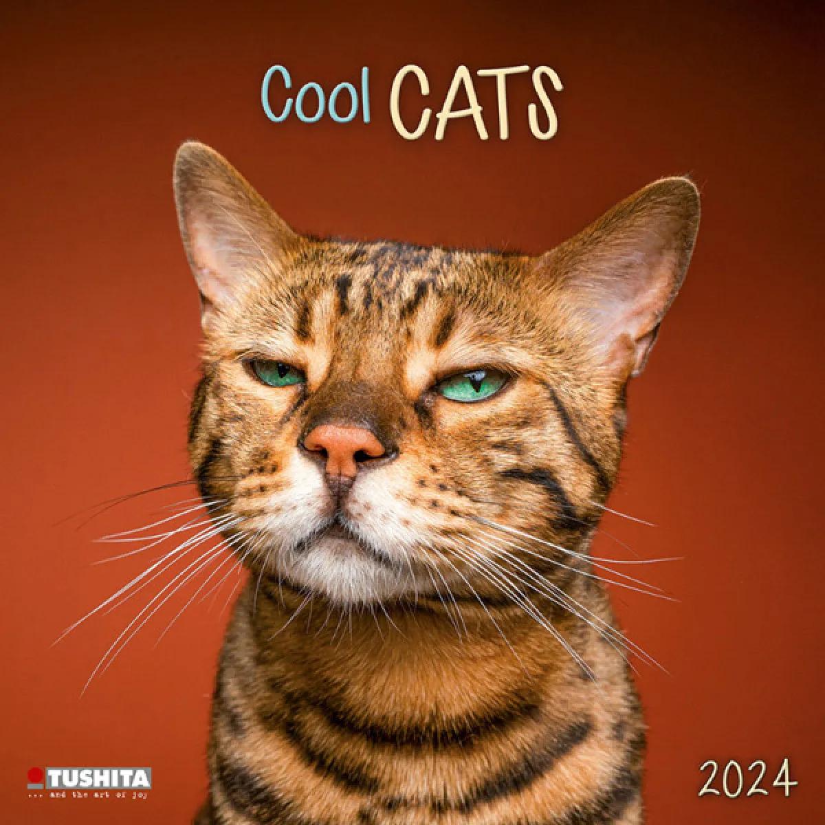 Zidni kalendar COOL CATS 2024 