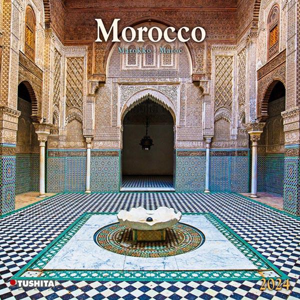 Zidni kalendar MOROCCO 2024 