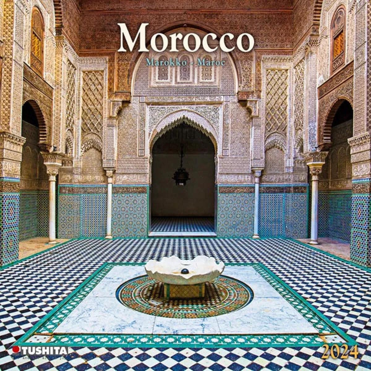 Zidni kalendar MOROCCO 2024 