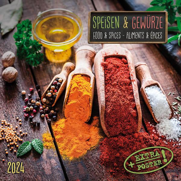 Zidni kalendar FOOD & SPICES 2024 