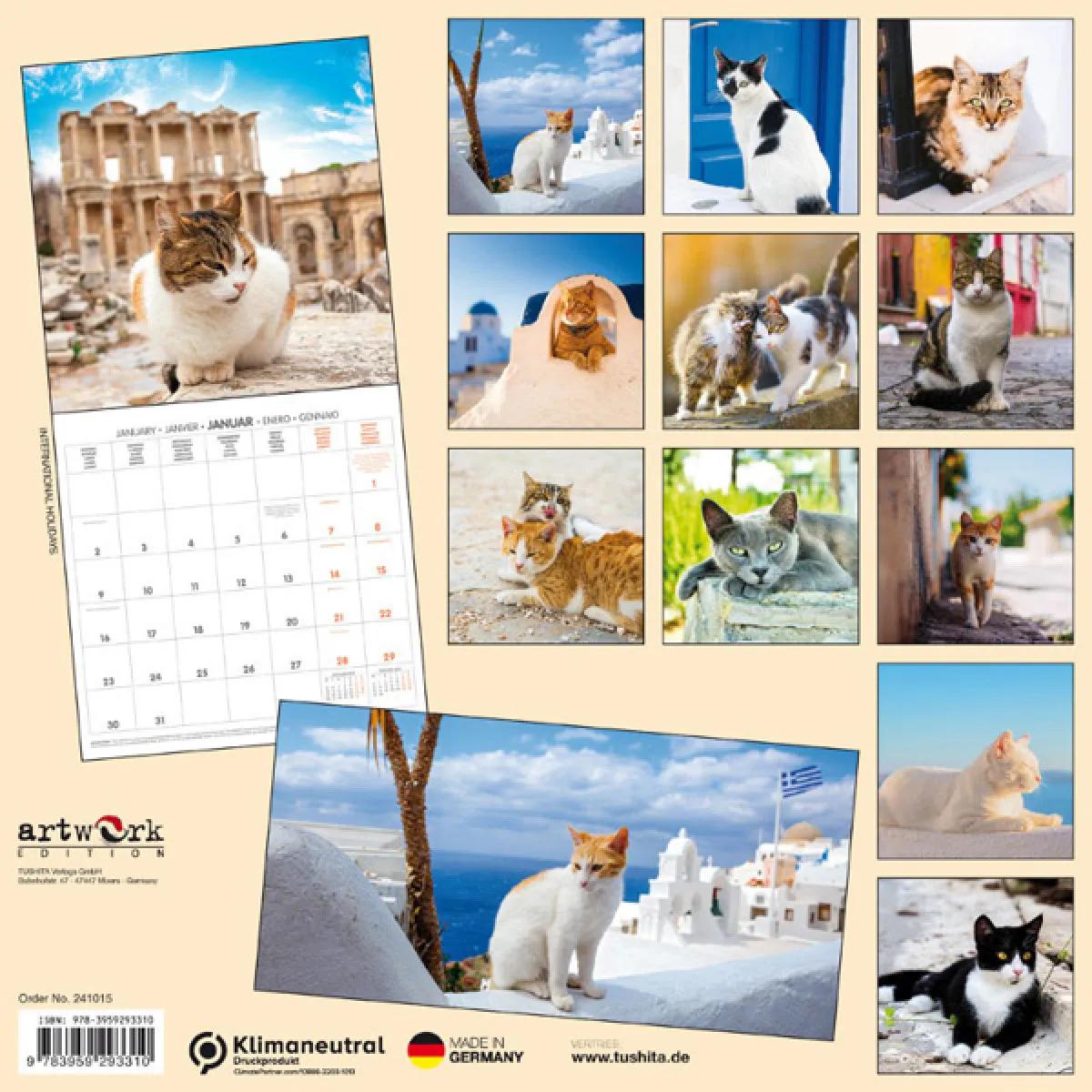 Zidni kalendar CATS 2024 