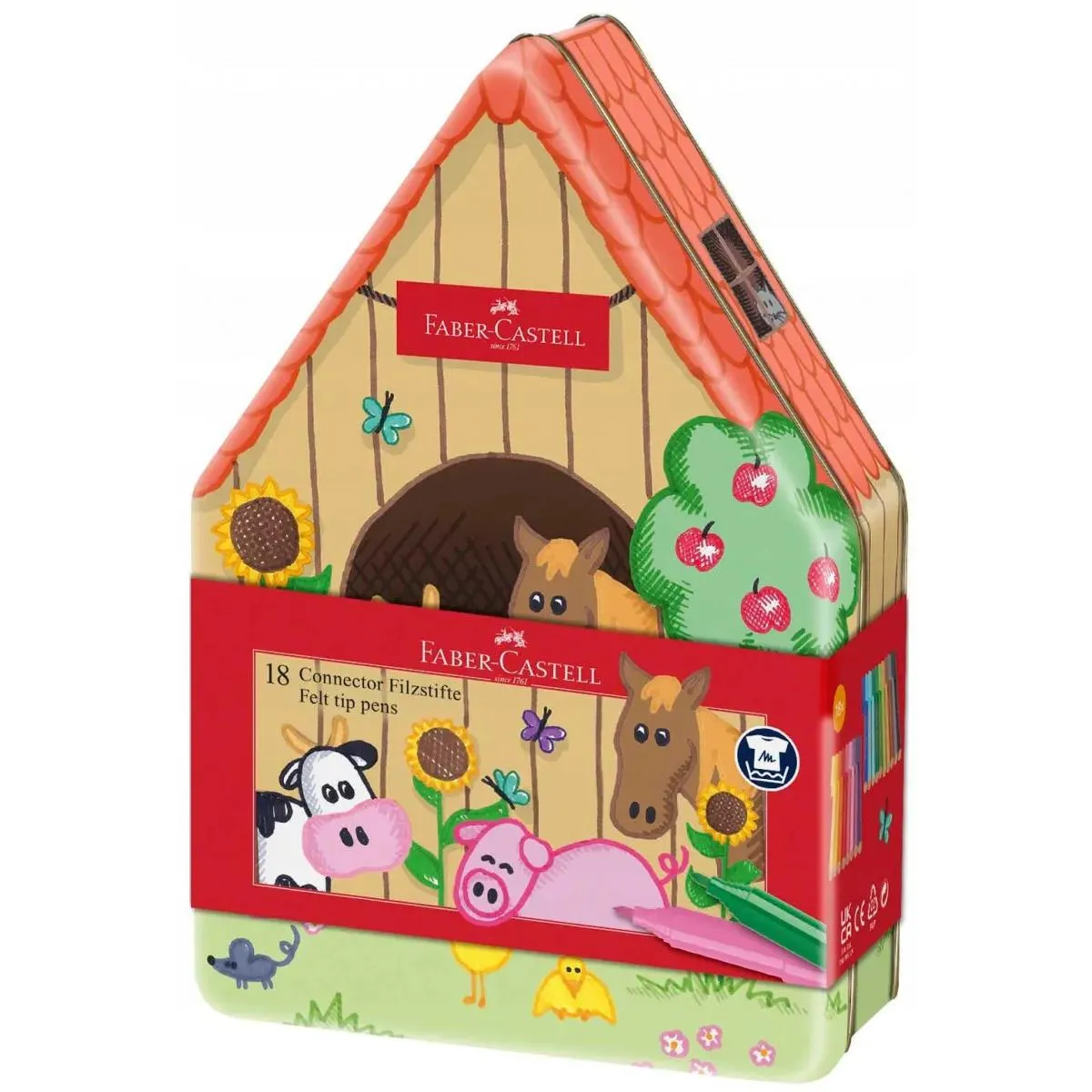 Flomaster FABER CASTELL Connector farmhouse 1/18 