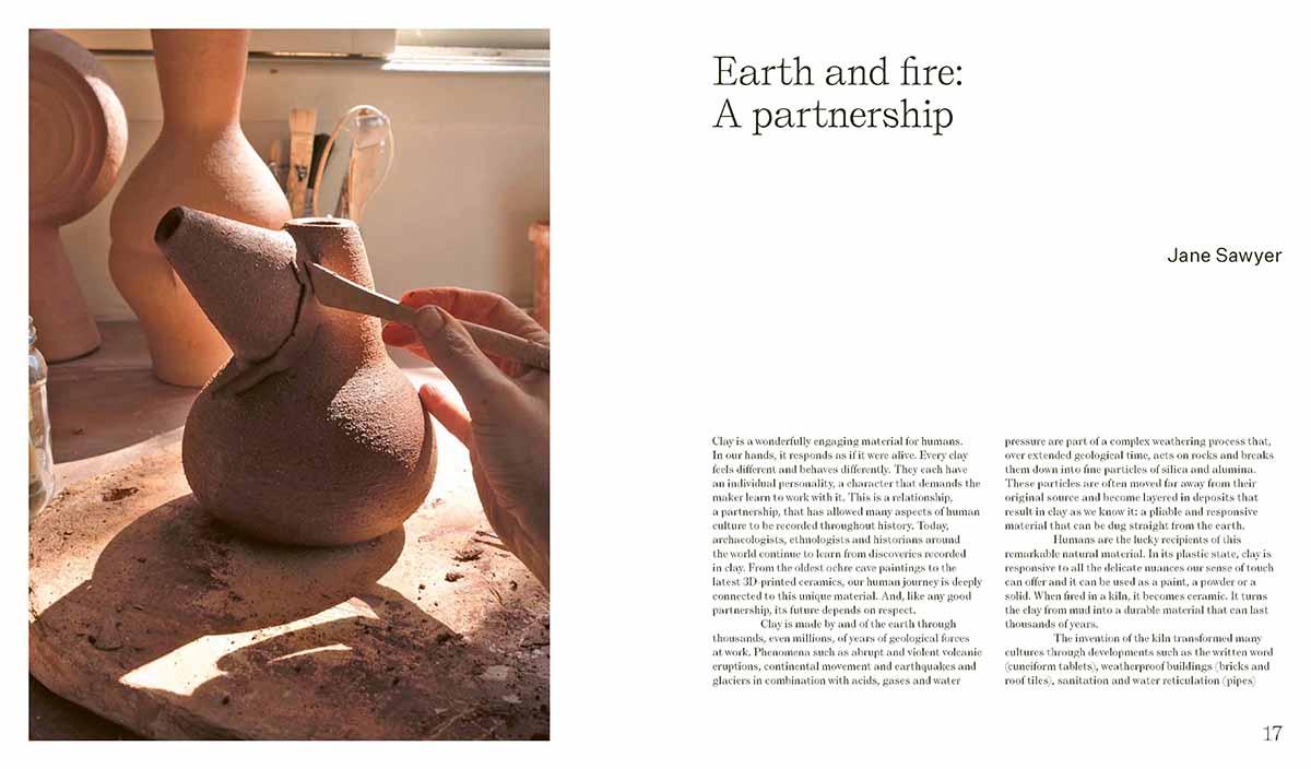 EARTH AND FIRE Modern potters, their tools, techniques and practices 