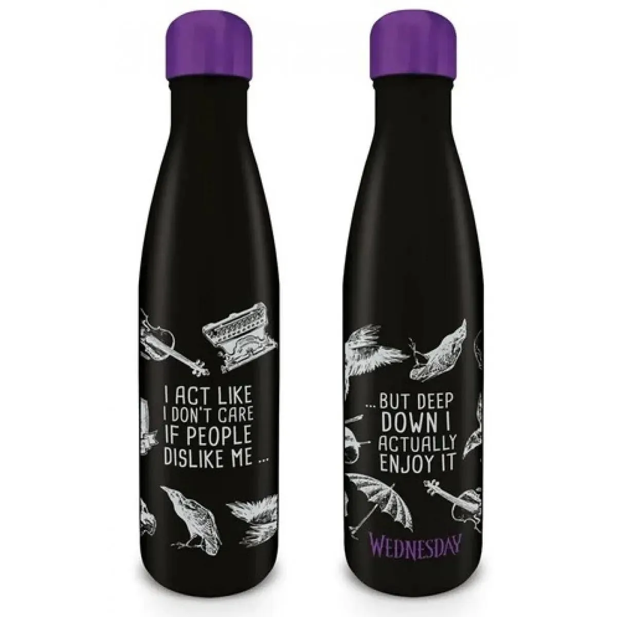Metalna flašica za vodu WEDNESDAY (DON'T CARE) 