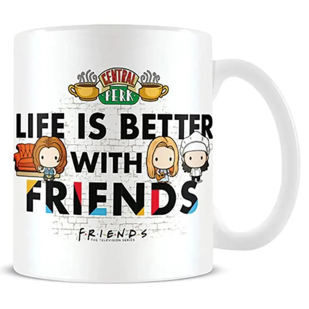 FRIENDS šolja LIFE IS BETTER WITH FRIENDS 