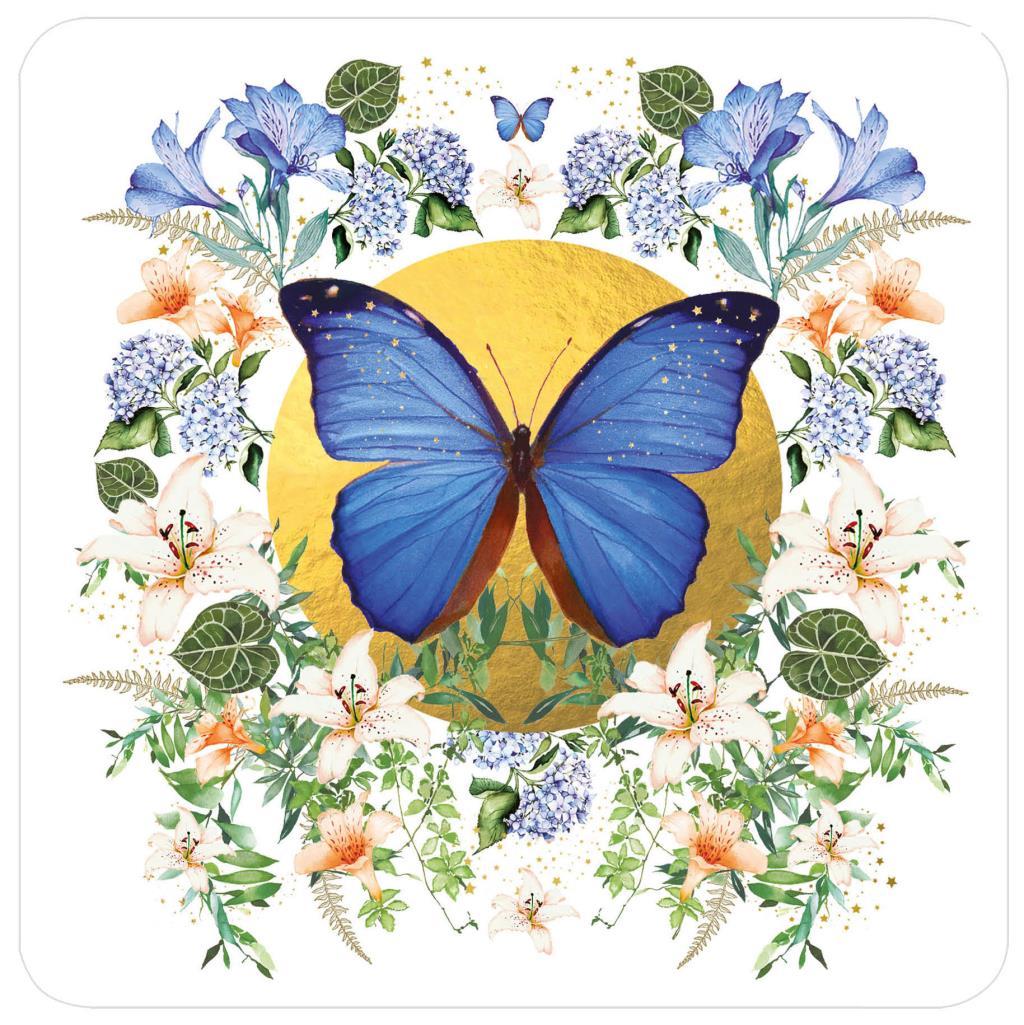 Čestitka TROPICAL BLUE 