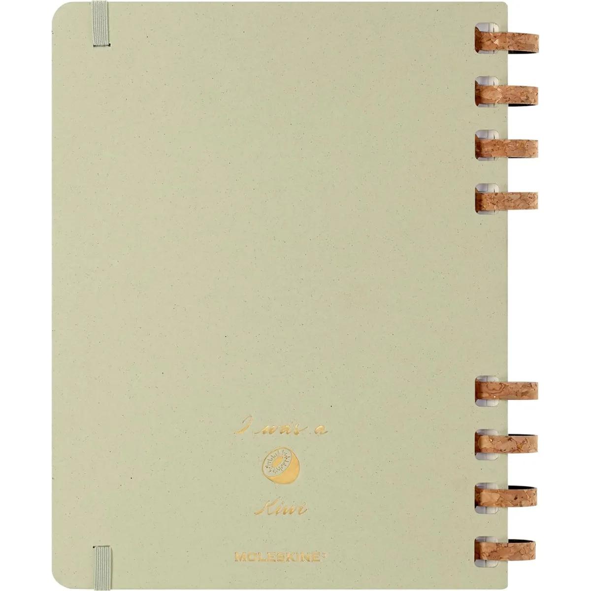 Planer XL MOLESKINE 2024 Crush Kiwi (tvrde korice) 
