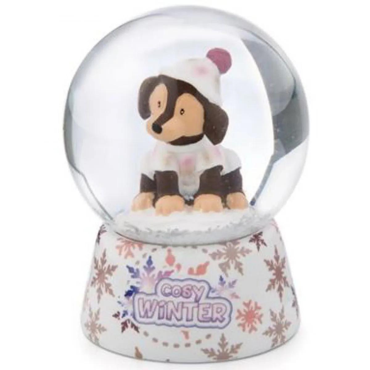 Staklena kugla COSY WINTER 6,5cm 