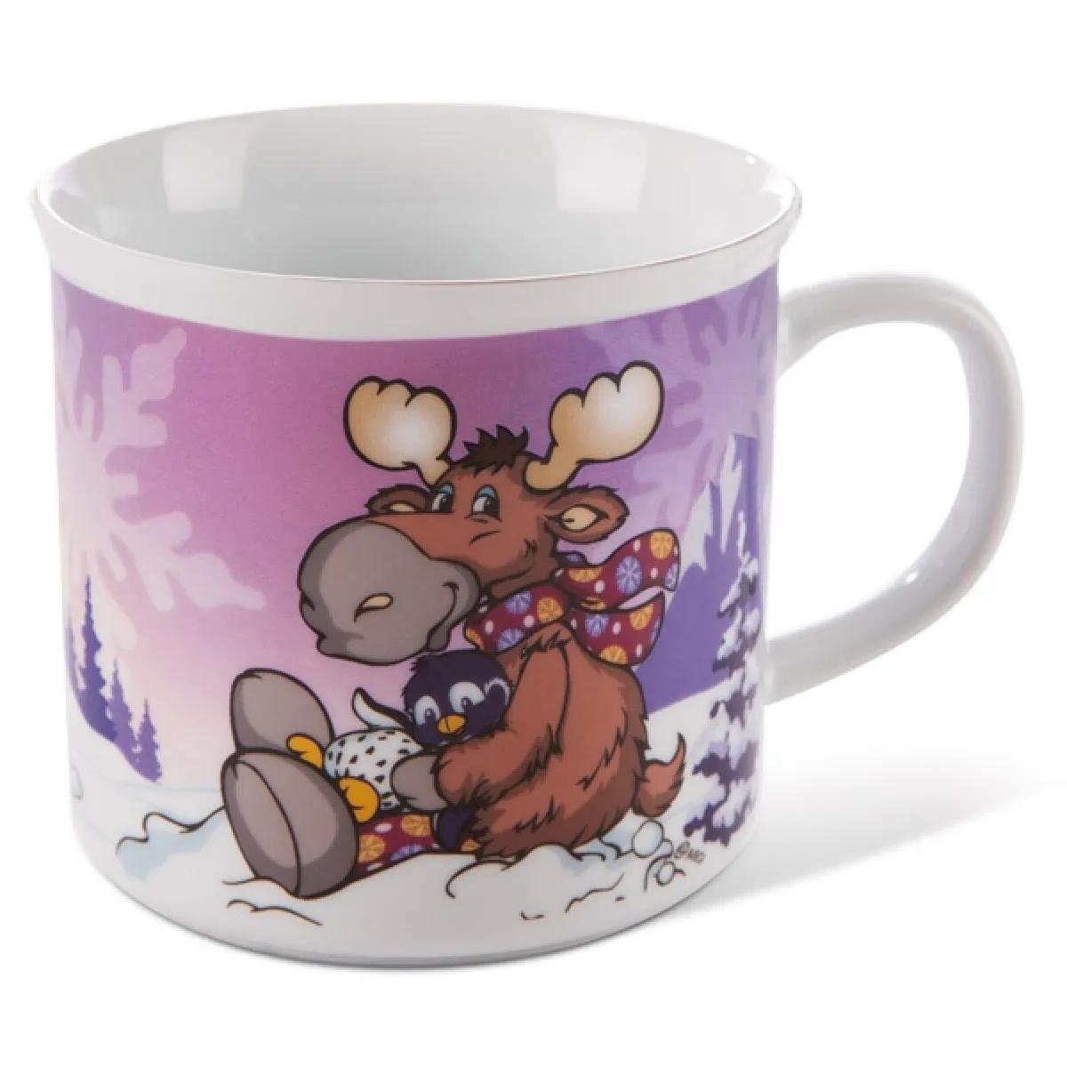 Porcelanska šolja PINGVIN I LOS - 400ml 