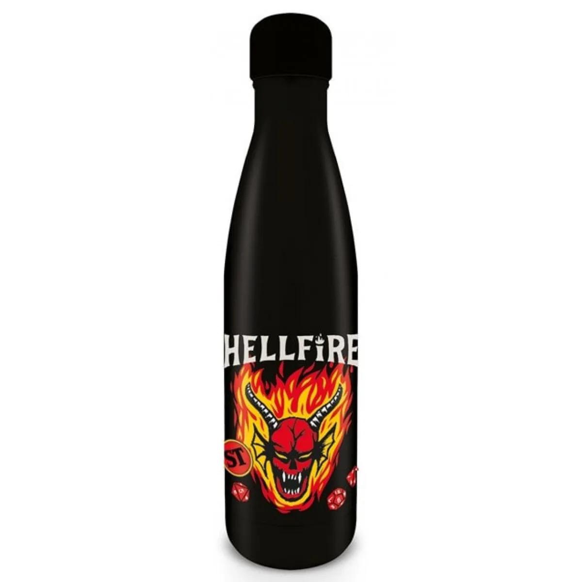 STRANGER THING metalna flašica za vodu HELLFIRE 540ml 