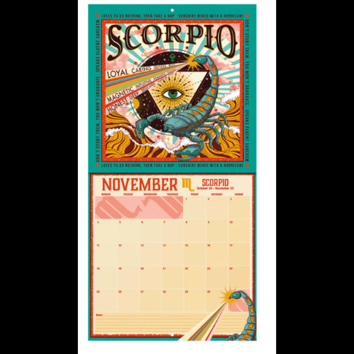 Zidni kalendar 2024 GORJUSS ZODIAC 