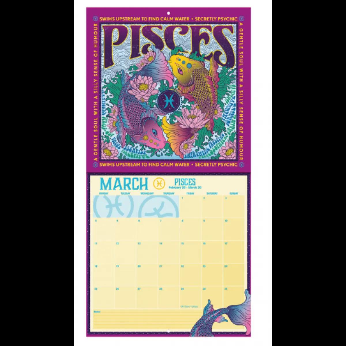 Zidni kalendar 2024 GORJUSS ZODIAC 