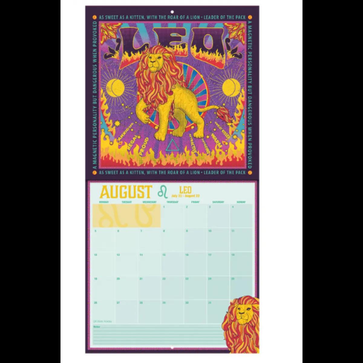 Zidni kalendar 2024 GORJUSS ZODIAC 