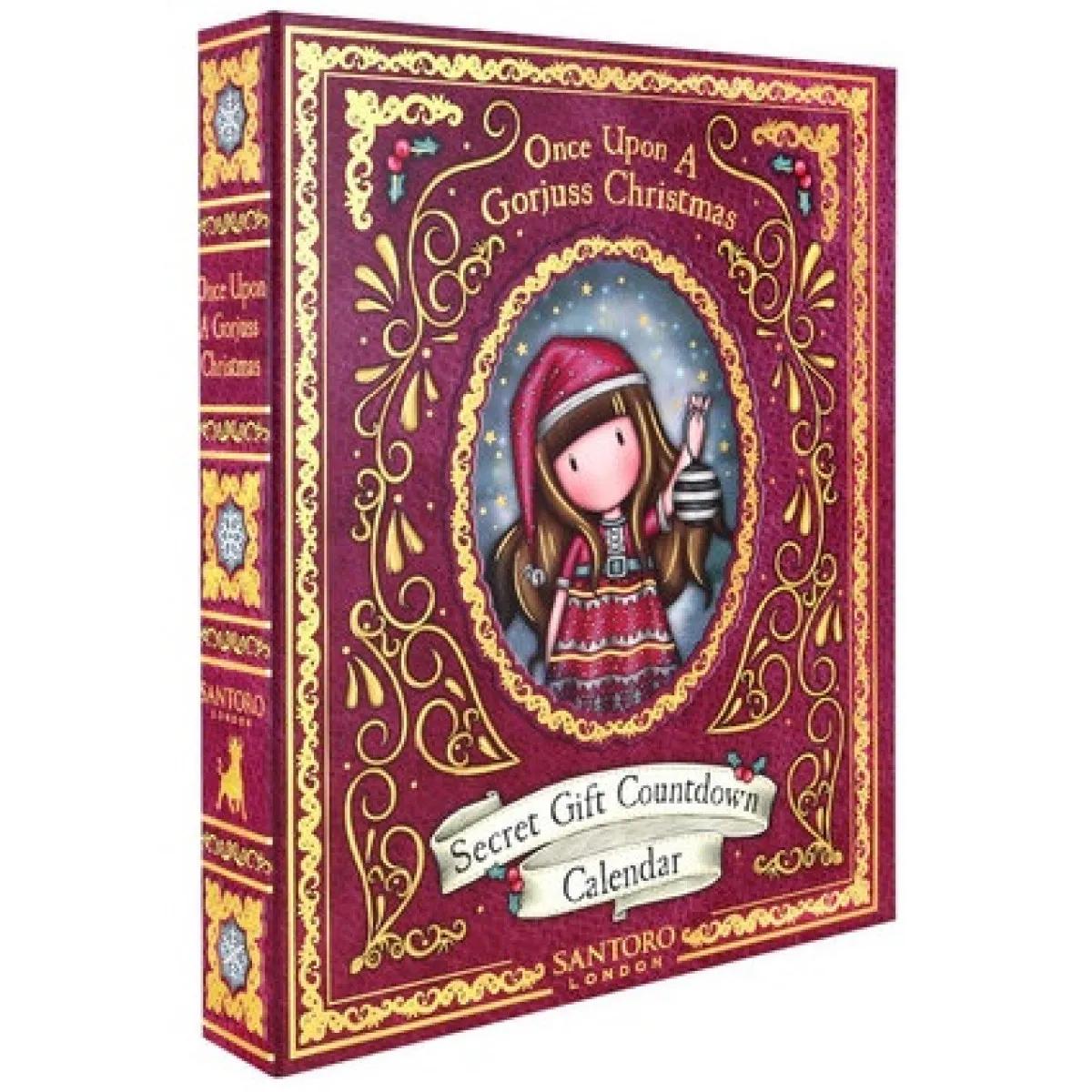 Poklon set GORJUSS ADVENT KALENDAR - MERRY AND BRIGHT 