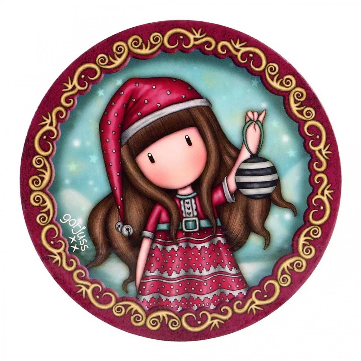 Poklon set šolja i podmetač NOVA GODINA GORJUSS Tis The Season 